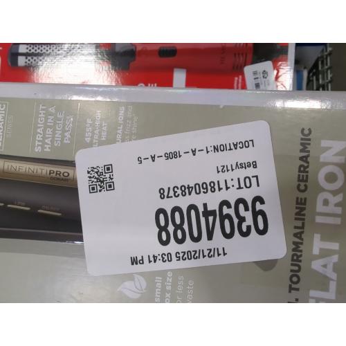 Conair InfinitiPRO 1-in. Tourmaline Ceramic Flat Iron