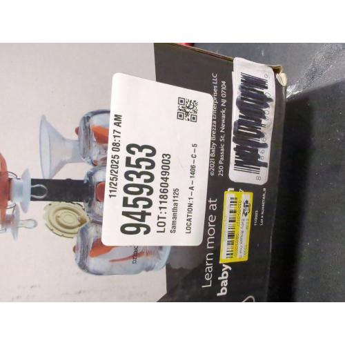 Baby Brezza Baby Bottle Sterilizer and Dryer Machine – Electric Steam Sterilization - Universal Fit - Pacifiers, Glass, Plastic, and Newborn Feeding Bottles