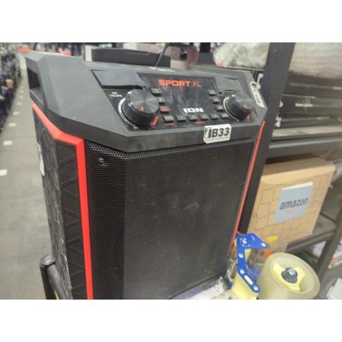 ION Audio Sport Go Tailgate Portable PA Speaker - Black