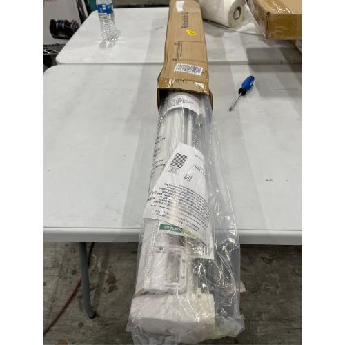 100″ Retractable Baby Gate – 34″ Tall Extra Wide Mesh Safety Gate for Open Floor Plans, Wide Doorways – Baby and Pet Barrier for Indoor Outdoor Use, White