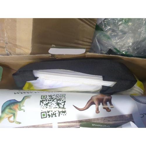 W&O Dinosaur Discovery Play Tent with Roar Button - Extraordinary Pop Up Tent for Boys & Girls - Perfect for Indoor & Outdoor Adventures