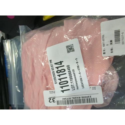 Size M Women's Fashion Lace Sleeve Temperament Slim and Versatile Soild Color Top