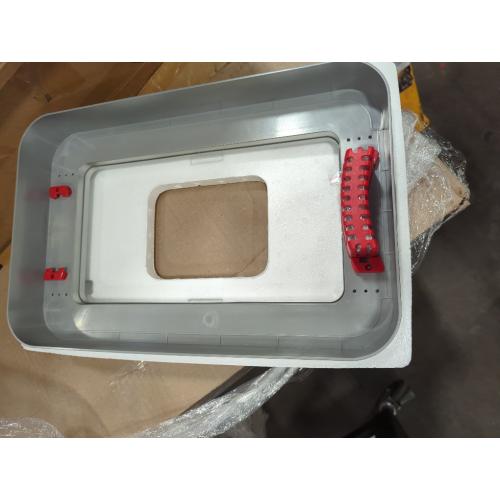 iTouchless 80 Liter / 21 Gallon Open Top Kitchen Trash Can and Recycling Bin, Rectangular Extra-Large Capacity Commercial Grade Stainless Steel, for Home, Office, Work, Business, Store, Garage