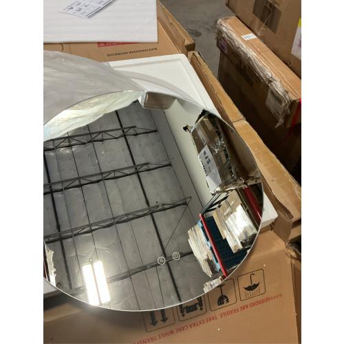 28 Inch Round LED Bathroom Mirror, Backlit Vanity Bathroom Mirror with Lights Round,LED Lighted, Dimmable, Anti-Fog,3000K/4500K/6000K