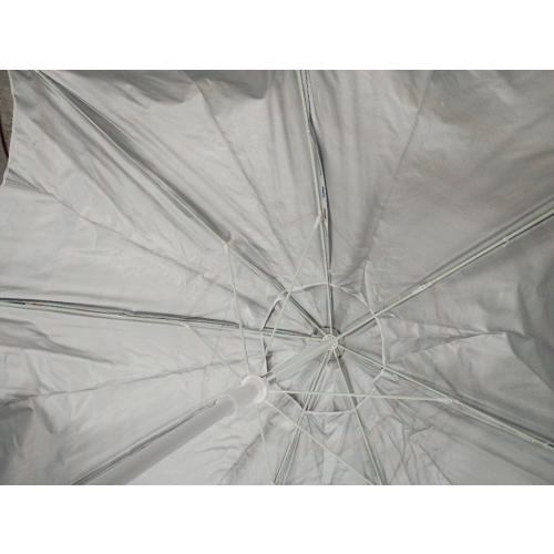 OutdoorMaster Beach Umbrellas for Sand with Sandbag & Anchor, 6.5ft Adjustable Umbrella for Beach Heavy Duty Wind, Portable UPF50  Sunshade with Carry Bag for Patio, Blue Red Striped