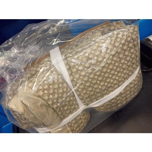 Levtex Home - Mills Waffle - Throw - Taupe Cotton Waffle - Throw Size 50 x 60in.