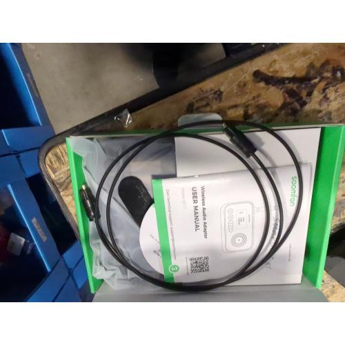 SOOMFON Bluetooth Transmitter for TV 3-in-1 Bluetooth 5.0 Transmitter Receiver for TV to 2 Headphones with LCD Display Adjustable Volume, Optical AUX RCA Bypass for Home Stereo Speaker