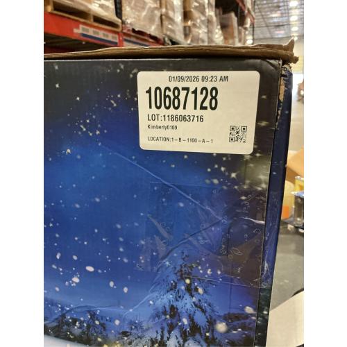 6 FT Christmas Inflatable Santa Claus, Snowman Outdoor Decorations, 2023 Originally Designed, LED Lights Blow Up Yard Decoration for Garden Lawn Xmas Holiday Party Gifts (Red)