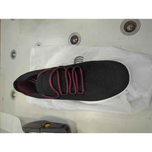 Size 11 Black and Red CALTO Men's Invisible Height Increasing Elevator Shoes - Black and Red Ultra Lightweight Sporty Sneakers - 2.4 Inches Taller - Q081 - Size 11M