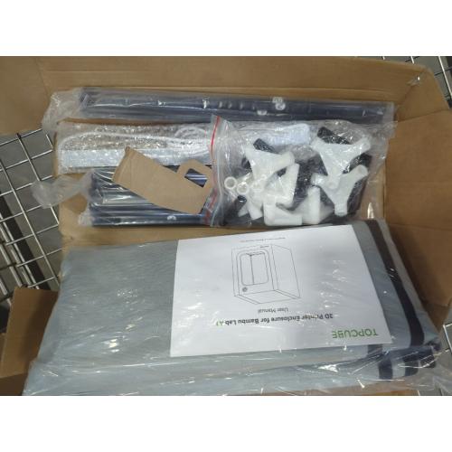 3D Printer Enclosure for Bambu Lab A1, Large Size Enclosure with LED Light, Fireproof Waterproof Dustproof Noise Reduction Constant Temperature 3D Printer Cover, 550x670x600MM