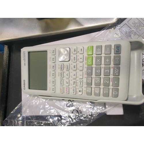 Casio fx-9750GIII Graphing Calculator | Natural Textbook Display | Python Programming | Ideal for Exams, STEM & Advanced Math | White