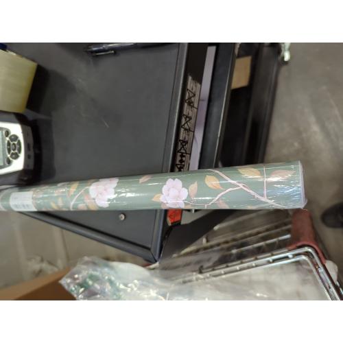 Hopepak Floral Wallpaper Peel and Stick Green Branch Bird Wallpaper for Bedroom Self Adhesive Removable Wall Paper Floral Contact Paper Cute Wallpapers for Bathroom Decor 16.1''x78.7''