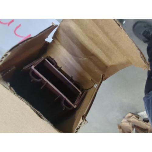 2 Sets Size 3/4x36 Color brown Door Sweep Plastic PVC 1 3/4 x 36 Slide on Bottom Exterior Door Seal Strip for Weather Stripping Draft Stopper (Brown)