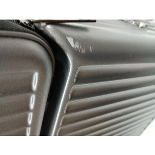 ZMY Carry on Luggage with Charging Port, Lightweight Hardside Suitcase with TSA Lock and Spinner Wheels (Grey, 20 inches)