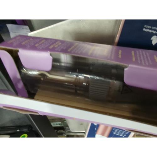 INFINITI PRO CONAIR Curl Secret Automatic Curling Iron, ¾-inch Curling Iron Barrel, Automatic Hair Curler for All Hair Types and Lengths, Dual Voltage for Worldwide Travel, Gray/Gold