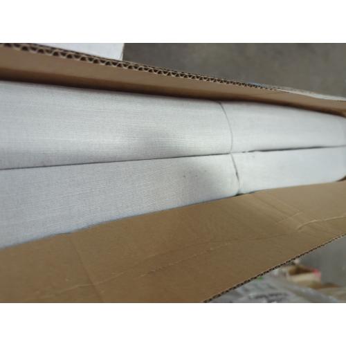 Yongchuang King Headboard Upholstered Headboards for King Size Bed Headboard Panels Adjustable Height Grayish White Linen Head Board
