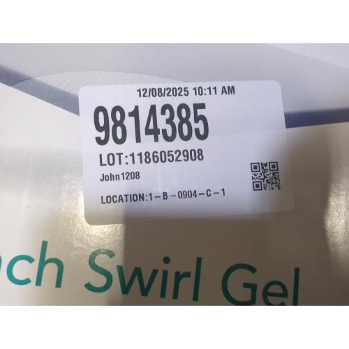 Size Full Therapedic 2-Inch Swirl Gel Memory Foam Full Mattress Topper