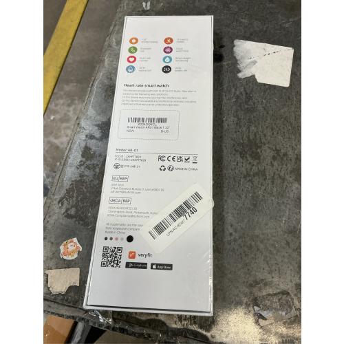 Fitpolo Smart Watch for Men Women,1.3 AMOLED Touchscreen Fitness Tracker, Make/Answer Calls, Heart Rate SpO2 Monitor, IP68 Waterproof, Sleep & Activity Tracking Smartwatch for Android Phones iPhone