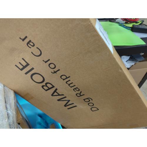 Dog Ramp for Car, 74 X 20 Dog Car Ramp for Large Dogs SUV Truck, Outdoor Folding Portable Large Pets (Up to 250LBS) Car Steps for Truck SUV Van Stairs with Non-Slip Surface, 250lb Capacity