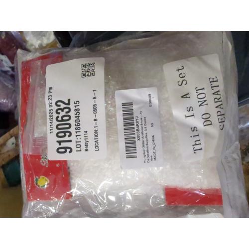 Hungdao Christmas Fake Snow Decoration Winter Faux Snow for Crafts Glitter Twinkles Snowflakes Powder Filler Sparkly White Artificial Snowflakes for Xmas Village Globe Christmas, 3.8 Ounce