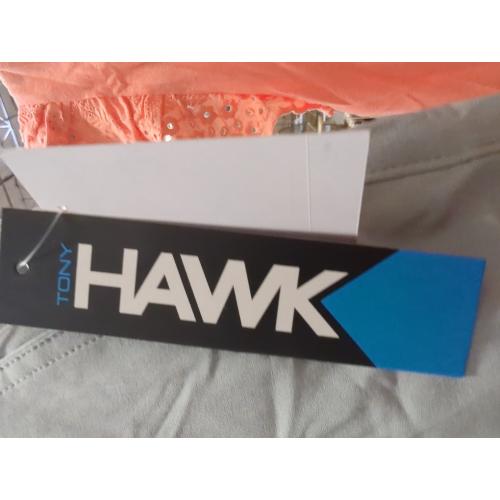 Tony Hawk boys athletic shorts size 12 light gray