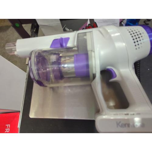 Kenmore 21.6V Lightweight 2-in-1 Vacuum, Hybrid, HEPA Filter, Lithium Ion Battery, 2-Speed Settings, Combo Tool Cordless Stick Vac, Purple
