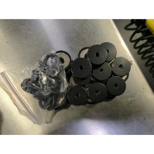 Neosmuk Magnetic Hooks, Cruise Ship Essentials, 40lb  Heavy Duty Magnetic Hooks for Cruise Cabins, Refrigerator, Grill, Hanging, and Travel | Extra Strong Must-Haves Magnet Hook,Black,Pack of 20