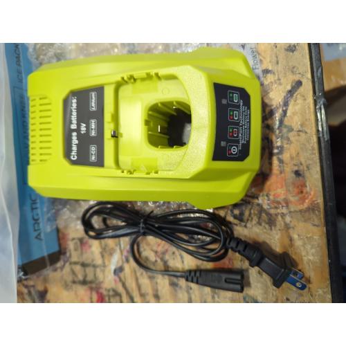 Biswaye P117 Compatible with Ryobi 18V Charger, Compatible with Ryobi 12V-18V One  Lithium NiCad NiMh Battery P102 P108 P189 P197 P103 P105 P107 P190 P191 PBP002 PBP005