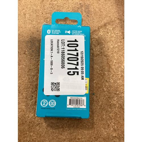 Go Pop Active Noise Cancelling True Wireless Earbuds - Black