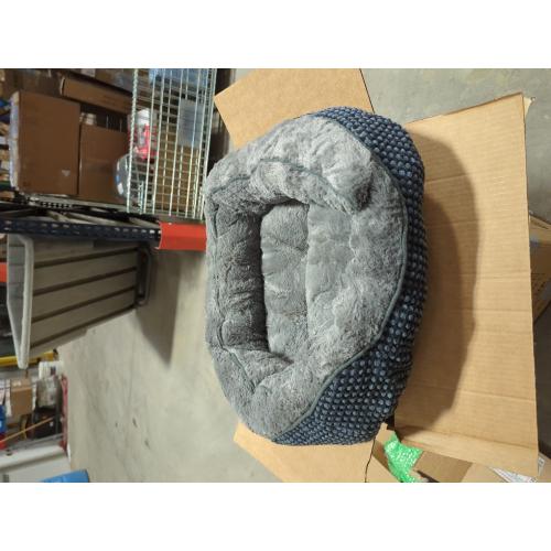 Dark Grey Small INVENHO Dog Bed for Small Dogs, Cat Beds for Indoor Cats Washable, Orthopedic Dog Bed, Warming Soft Calming Sleeping Puppy Bed Durable Pet Bed with Anti-Slip Bottom