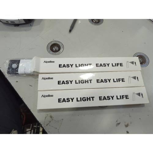 3 Pack Black Under Cabinet Lighting Motion Sensor, 31 LED Magnet Closet Lights, Battery Operated Rechargeable Lights, Wireless Magnetic Under Counter Light for Kitchen- HW20