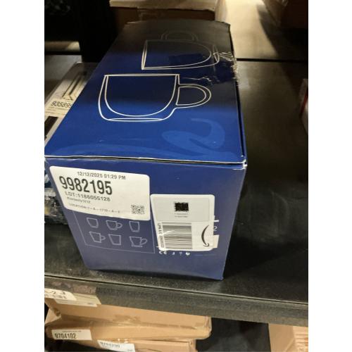 Kitchables Double Walled Glass Coffee Mugs Set of 2, 12oz - Insulated Glass Coffee Mugs for Cappuccino, Latte, Tea, Espresso - Latte Cup - Tazas Para Cafe