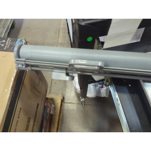 Babepai Retractable Baby Gates Extra Wide | 55 Wide x 38 Tall Dog Gates for Stairs | Indoor/Outdoor Use | Child Gates for Doorways, Deck, Porch, Hallways, Patio - Gray