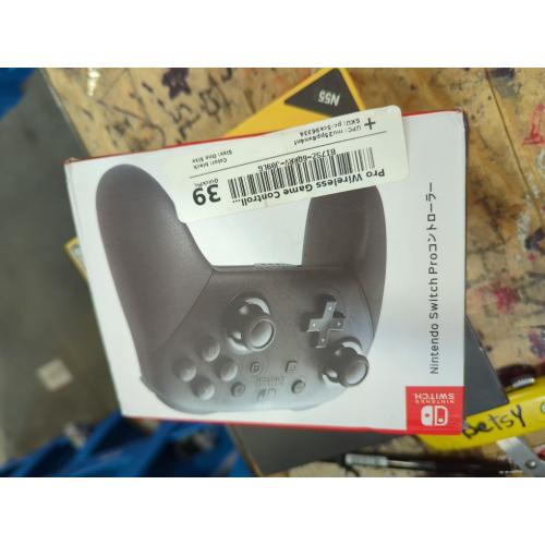 Nintendo Switch Pro Wireless Game Controller - Black - Restored
