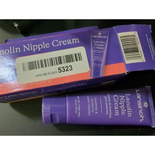 Lansinoh Lanolin Nipple Cream for Breastfeeding Essentials - 1.41oz