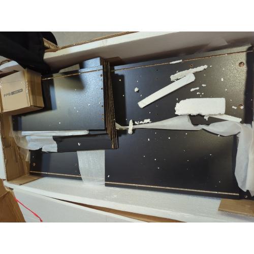 Cabinet Black 17 Shelves