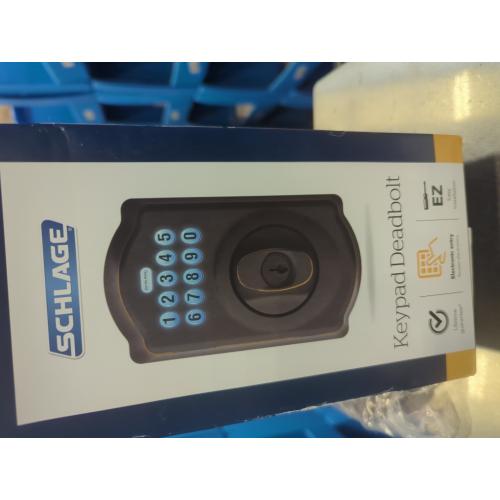 Camelot Aged Bronze Electronic Keypad Deadbolt