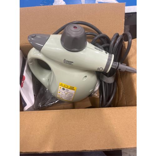 BISSELL® Steam Shot™ OmniReach handheld portable steam cleaner for tile, grout, windows, bathrooms, kitchens, fabric steaming tool, includes 10 tools