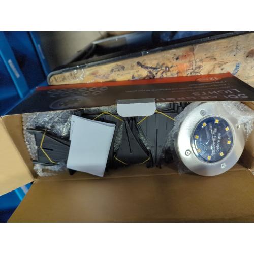 INCX Solar Lights Outdoor Waterproof,12 Pack Solar Lights for Outside, Solar Garden Lights Landscape Lighting for Patio Pathway Lawn Yard Deck Driveway Walkway, Warm White