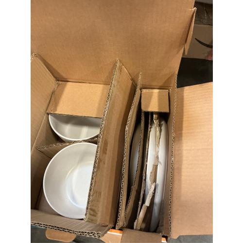 Our Table Landon 16-Piece Dinnerware Set in Sea Salt