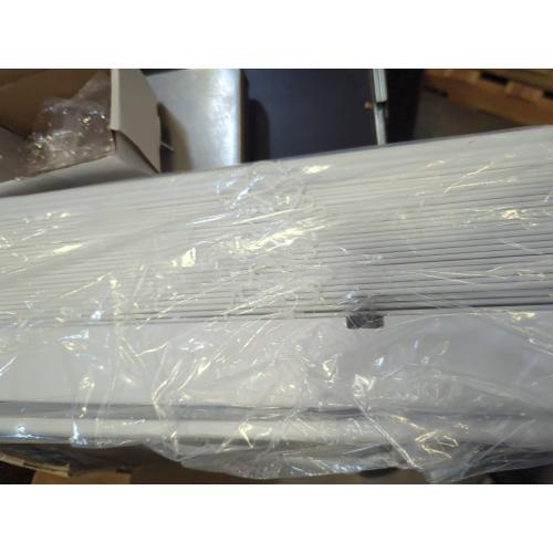 DEZ FURNISHINGS Cordless 2 Faux Wood Blind, 32 W x 48 H, White