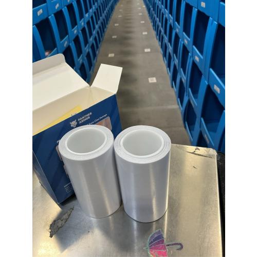 Panther Armor Cat Scratch Protector, Double-Sided Polyester Sofa & Chair Protector, 2-Piece Value Pack, Clear