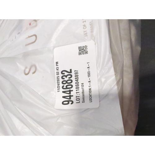 Studio 9 2 pk room darkening curtains color: matelasse jacquard 37×96