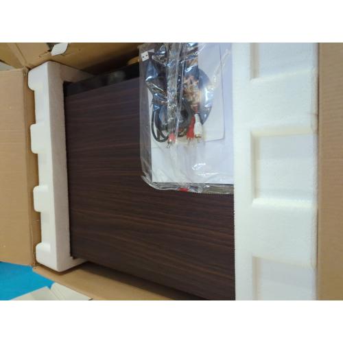 Victrola Empire Signature 7-in-1 Wood Mid Century Modern Bluetooth Record Player