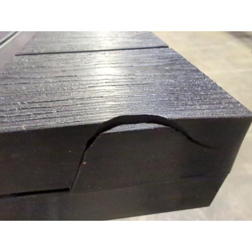 Four Board and Batten Closed Vinyl Shutters Pair Black