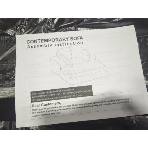 Color brownish Grey contemporary sofa loveseat faux fur