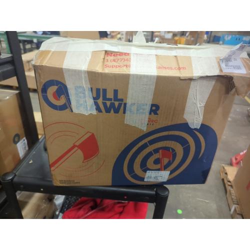 Swooc Games® - Bull Hawker™ | Giant Axe Darts (Over 6ft Tall) w/ 15  Games | Axe Throwing Game for Backyard w/Air Pump | Outdoor Games for Adults and Family | Carnival Games | Throwing Axe Yard Games