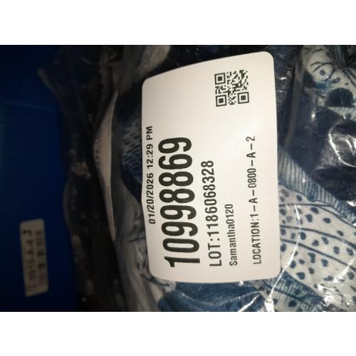 AHAIJ Women Summer Casual Maxi Dress Floral Printed Loose Pockets Short Sleeve Split Boho Dresses size medium