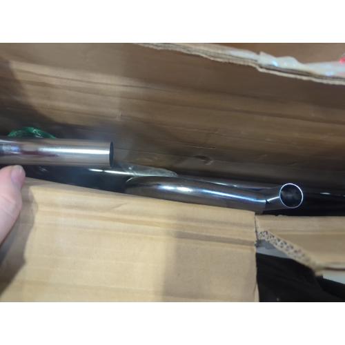 Color silver Heavy Duty Clothing Rack, Metal Clothes Rack Load 450 LBS, Rolling Coat Racks for Hanging Clothes with Lockable Wheels, Wardrobe Closet Garment Racks for Bedroom, Silver