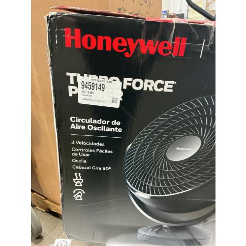 Honeywell HF710 Turbo Force Oscillating Floor Fan Black